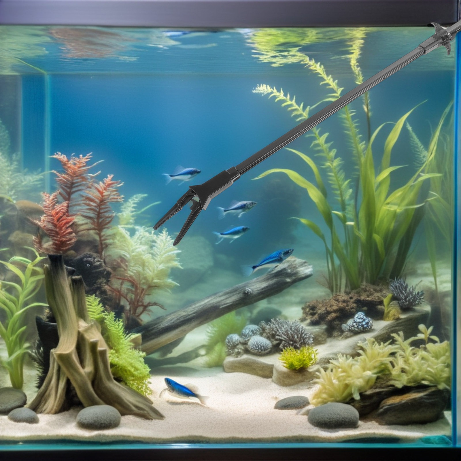 Planted Aquarium Tips - Conjunto de 3 Pinças Longas para