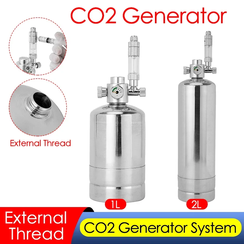 Aquarium Plant No Co2 - Kit de sistema gerador de co2