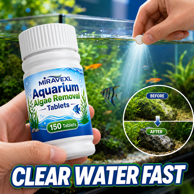 Planted Aquarium With Fish - MIRAVEXL 150 Comprimidos para Remoção de