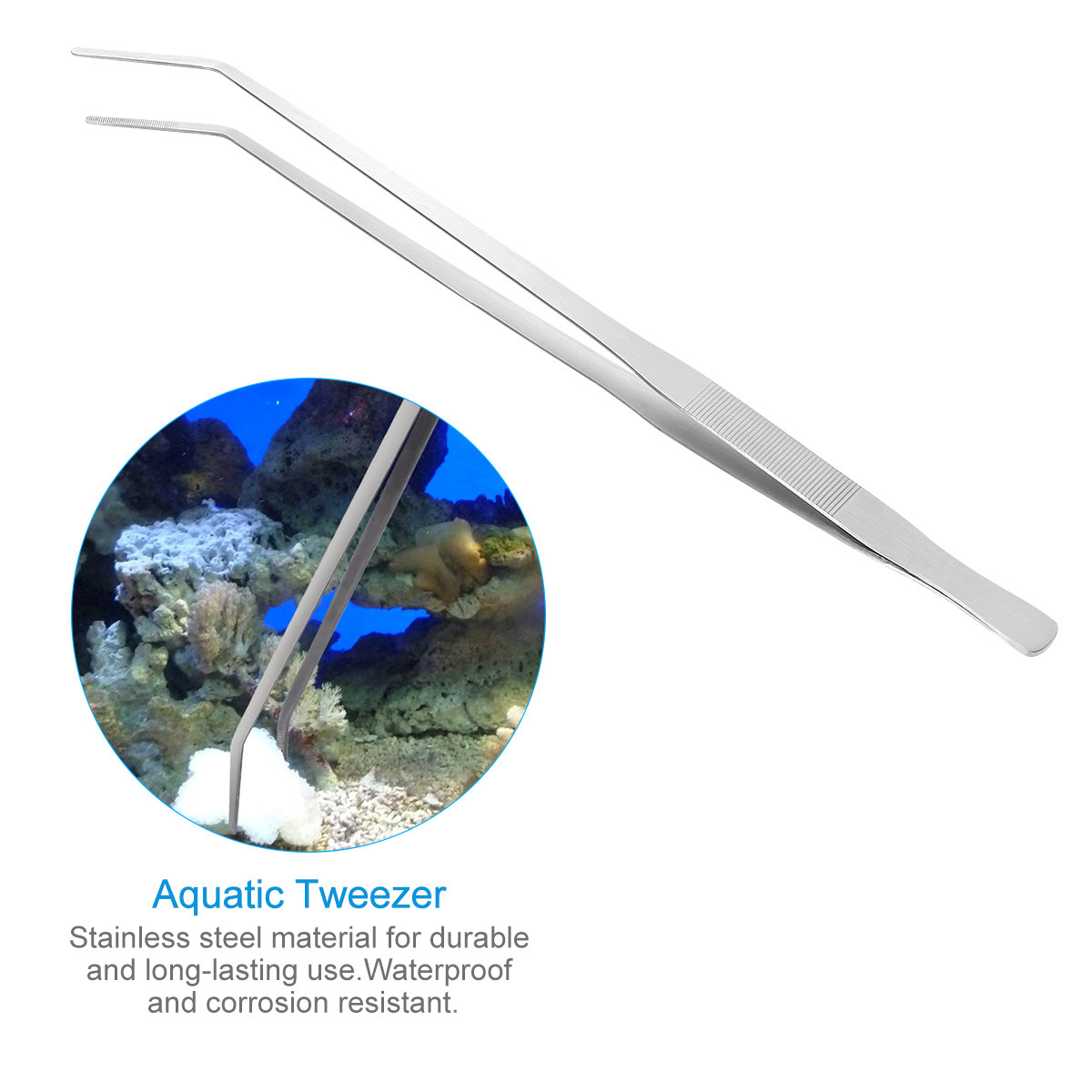 2 Peças de Pinças de Aço Inoxi - Planted Aquarium Tips avaliação e preço
