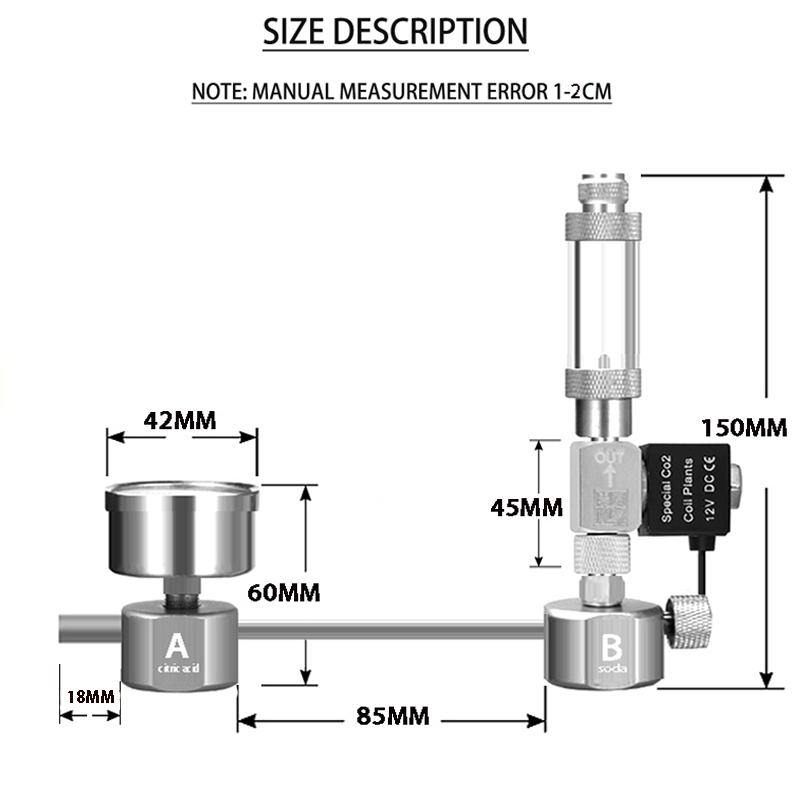 Kit de Sistema Gerador de CO2  - Aquarium Plant No Co2 avaliação e preço