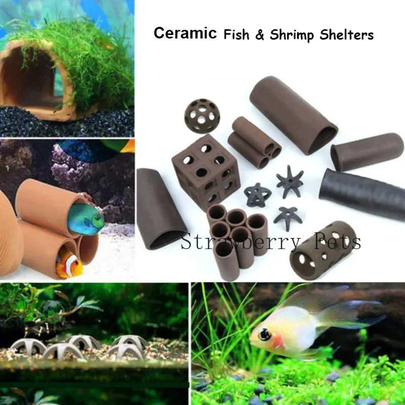 Decoração de aquário de cerâmi - Aquarium Plant Live avaliação e preço