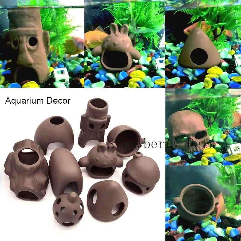 Decoração de aquário de cerâmi - Aquarium Plant Live avaliação e preço