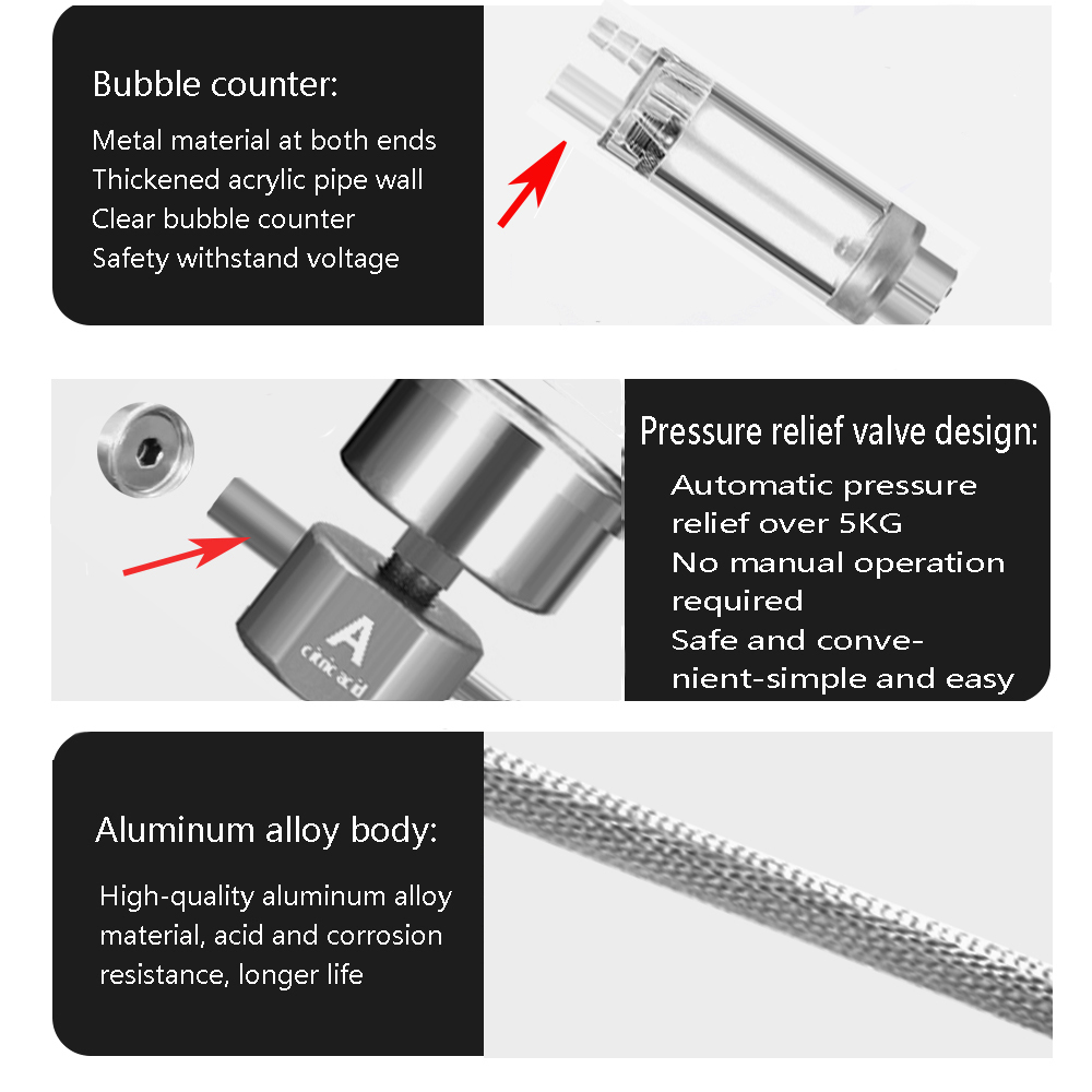 Kit de sistema gerador de reat - Aquarium Plant No Co2 avaliação e preço