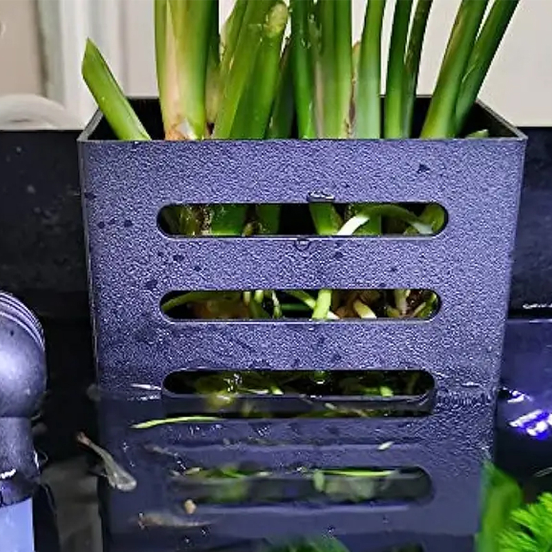 Plástico Quadrado Oco Cesta De - Aquarium Plant Live avaliação e preço