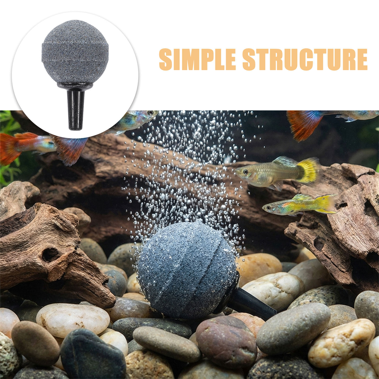 12 Peças de Pedra Difusora de  - Planted Aquarium Air Stone avaliação e preço