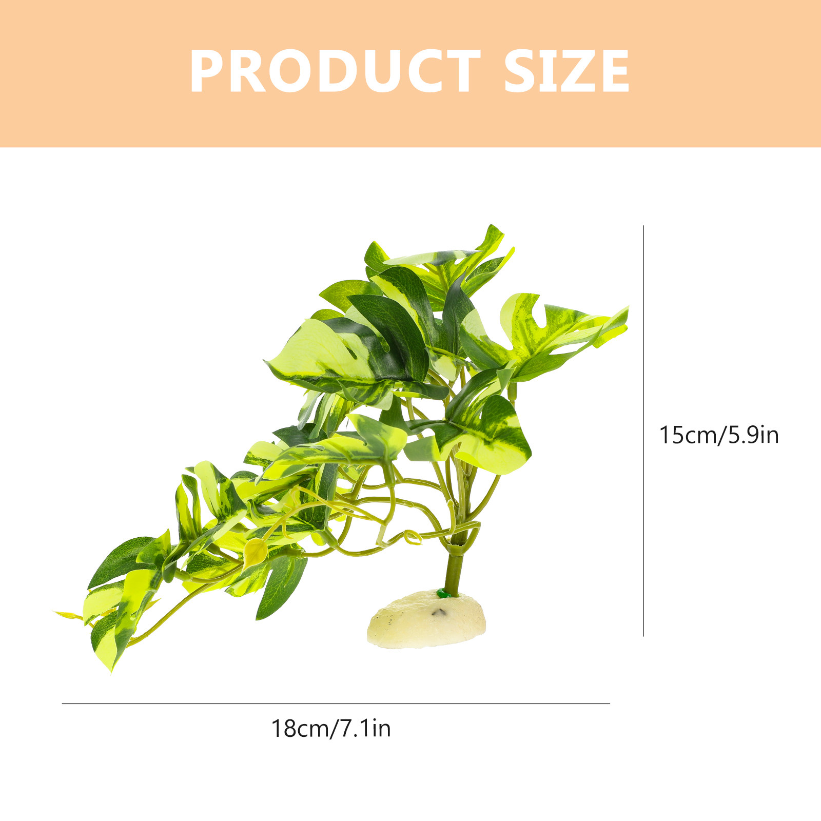 Planta Artificial Realista de  - Planted Aquarium With Fish avaliação e preço