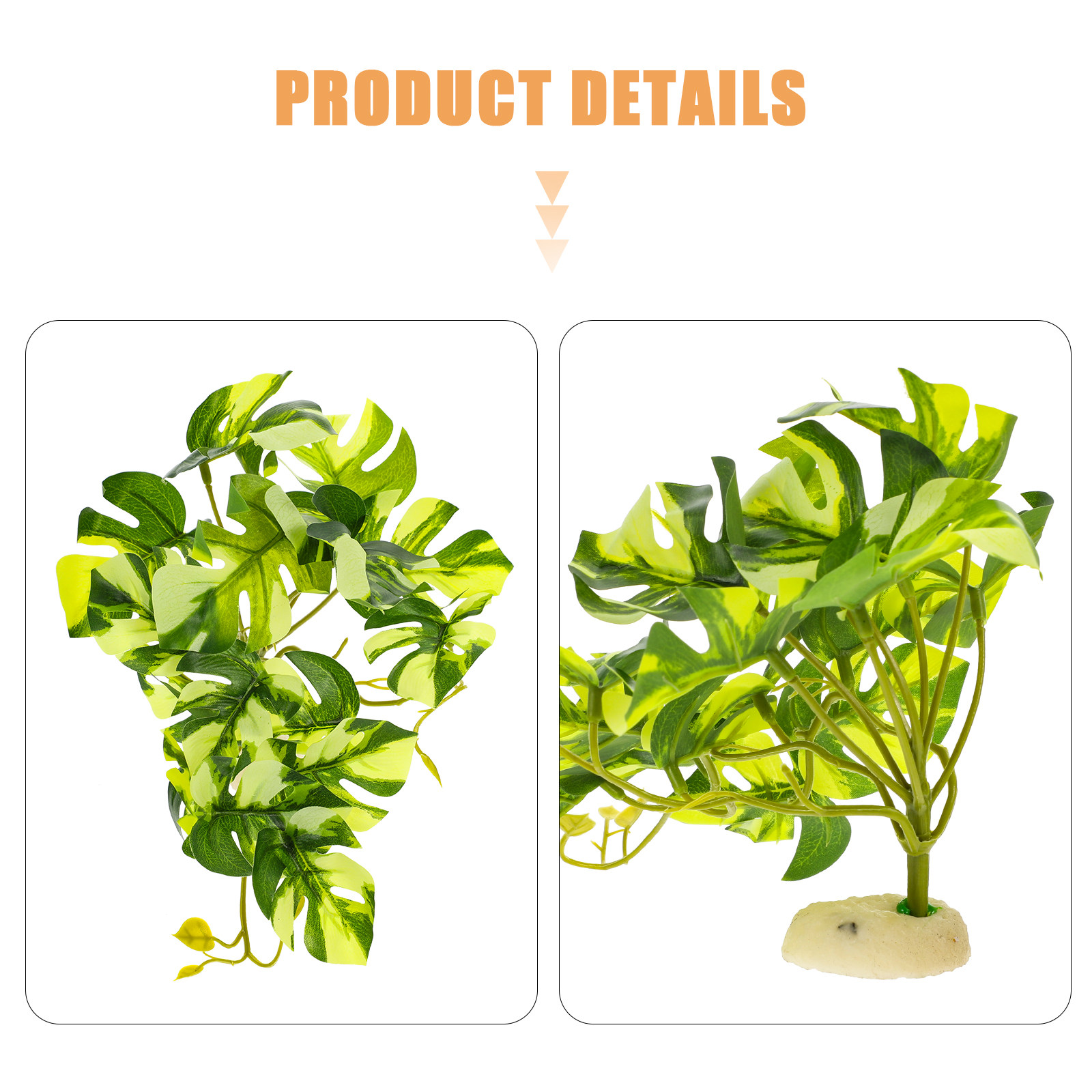 Planta Artificial Realista de  - Planted Aquarium With Fish avaliação e preço