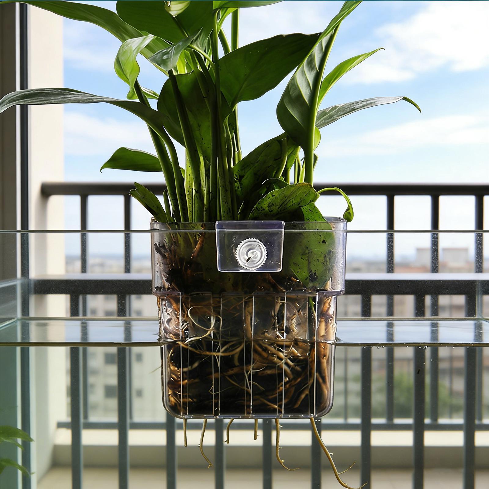 Suporte Transparente para Aquá - Aquarium Plant Live avaliação e preço